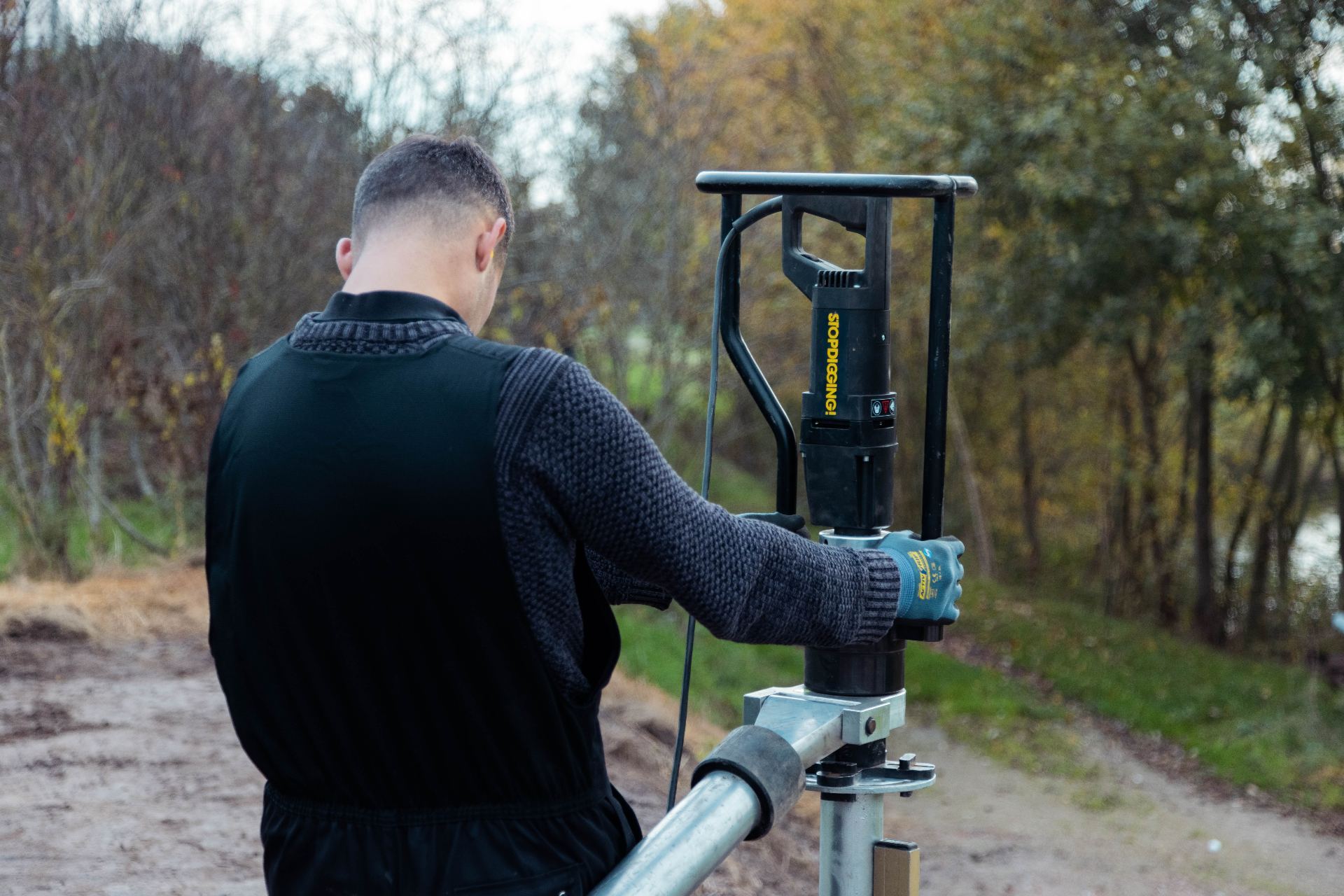 Werkzaamheden in het veld